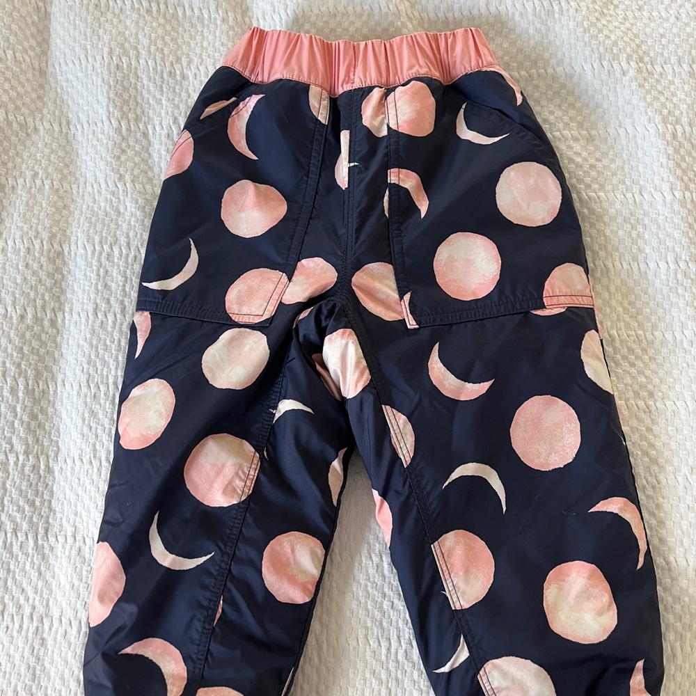 Moon Patterned Kids Pants